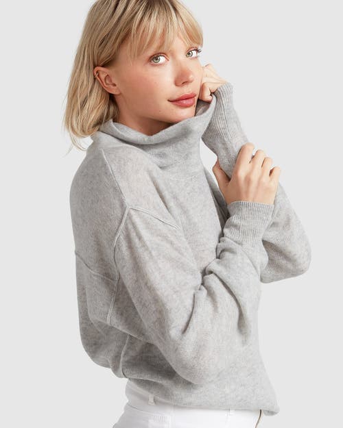 Shop Belle & Bloom Simple Pleasures Cashmere Knit In Grey