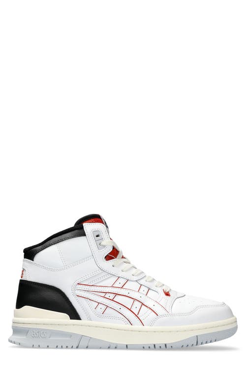 Shop Asics ® Ex89 Mid Top Basketball Shoe In White/spice Latte