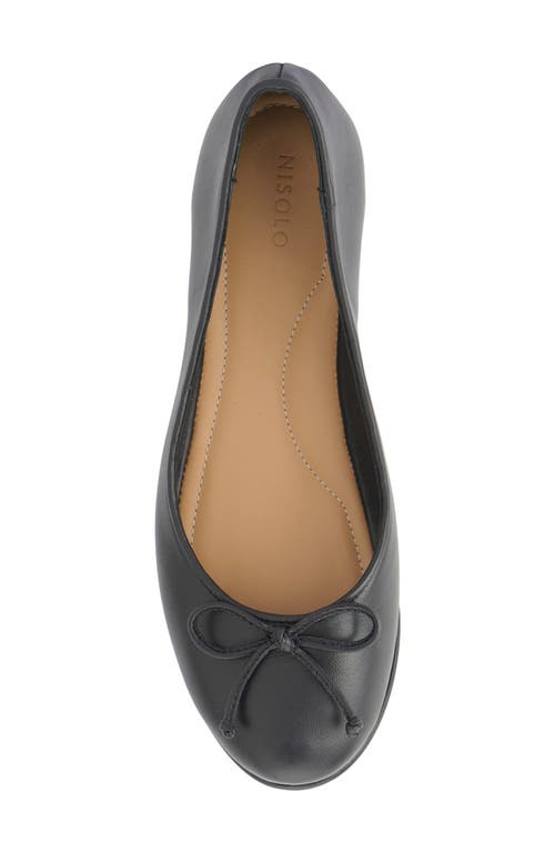 Shop Nisolo Bea To Go Ballet Flat In Black