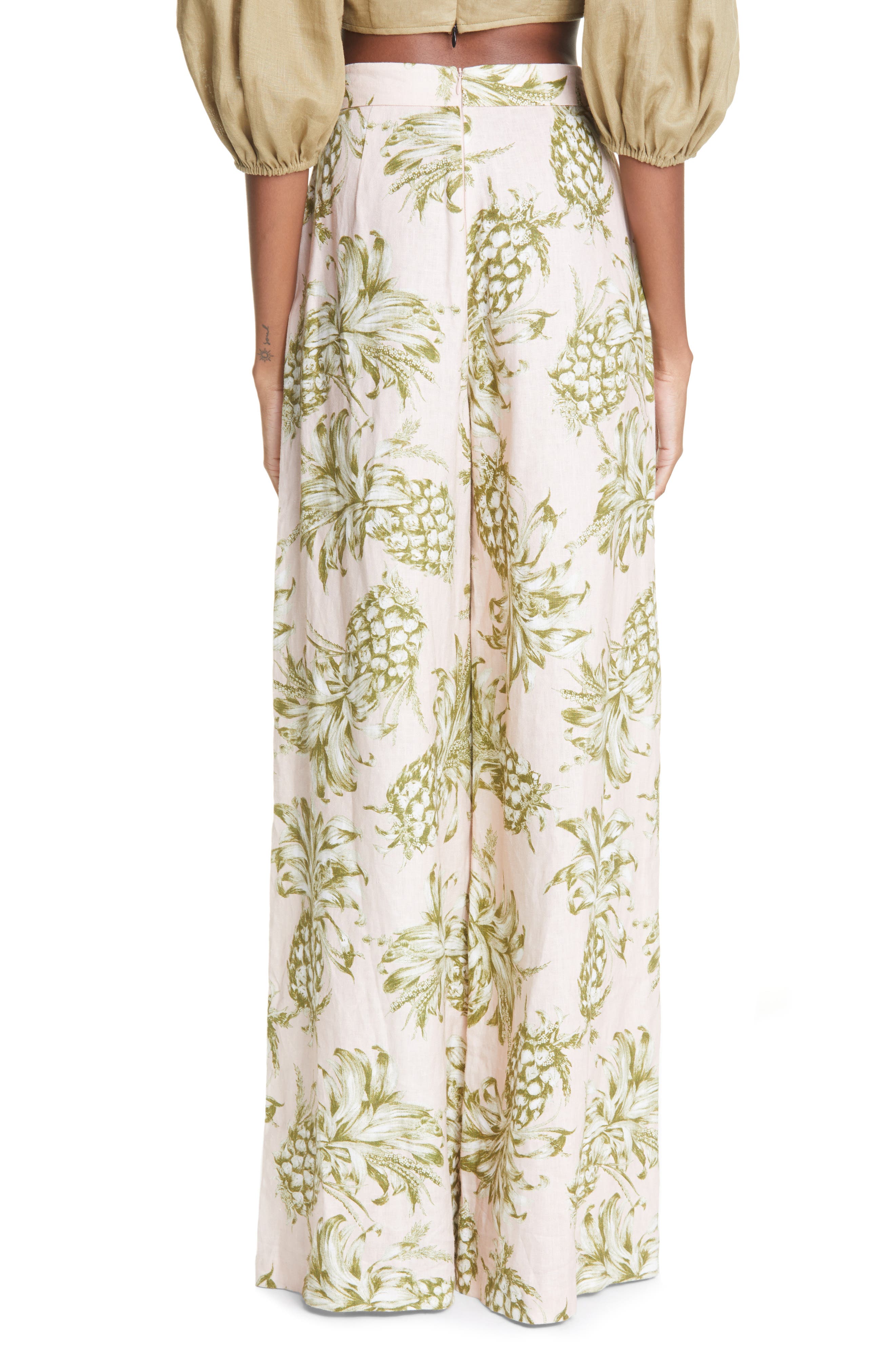 zimmermann wide leg pant
