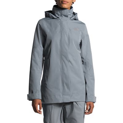 The North Face Westoak City Waterproof & Windproof Coat, Grey