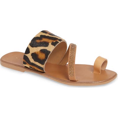 Kurt Geiger London Dawn Slide Sandal, Beige