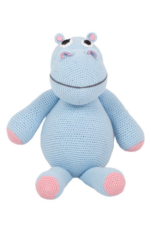 Cuddoll Hugh the Hippo Stuffed Animal in Blue at Nordstrom