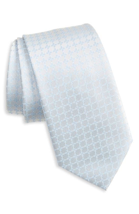 Calvin Klein Evelyn Nate Diamond Lattice Tie In Blue