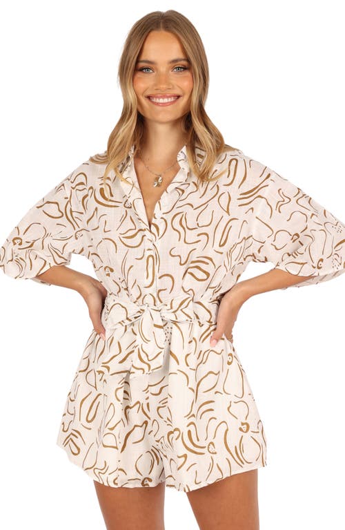 Petal And Pup Petal & Pup Kellie Cotton Romper In White