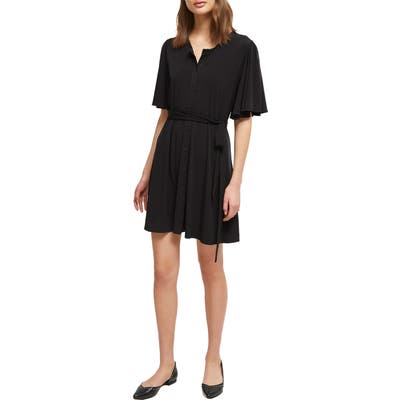 French Connection Serafina Shirtdress, Black