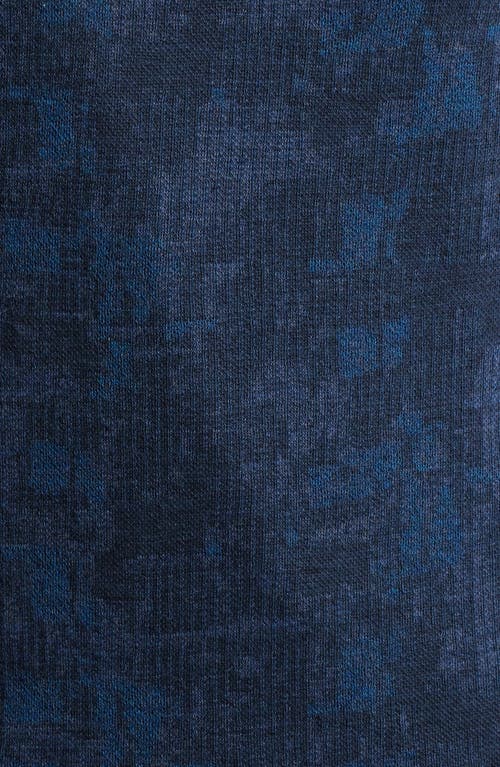 ROBERT BARAKETT ROBERT BARAKETT DALUP HALF ZIP MOCK NECK WOOL SWEATER
