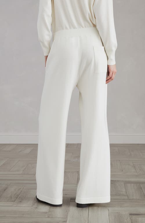 Shop Brunello Cucinelli Track Trousers In White