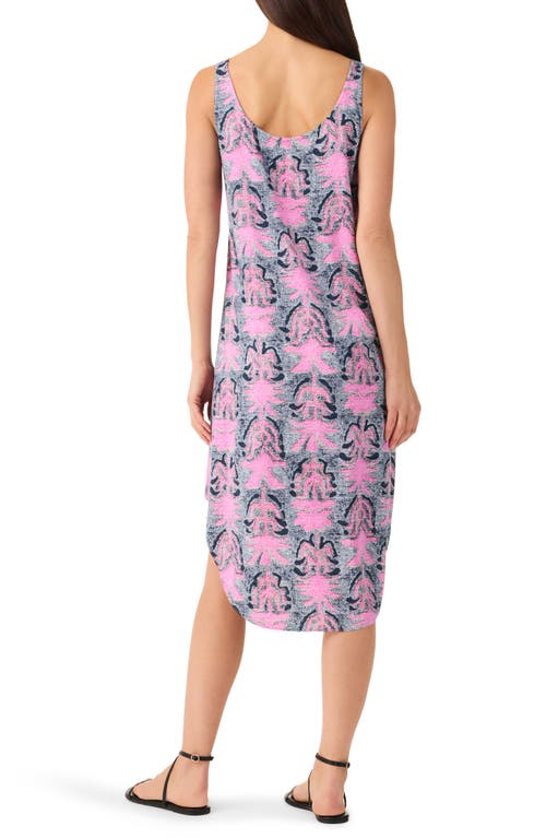 Nic + Zoe Petal Patch Live-in Midi Tank Dress In Pink Multi
