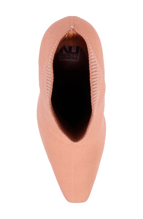 Ninety Union Palace Snip Toe Boot In Beige