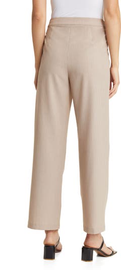 Twill Crepe Wide Leg Pant