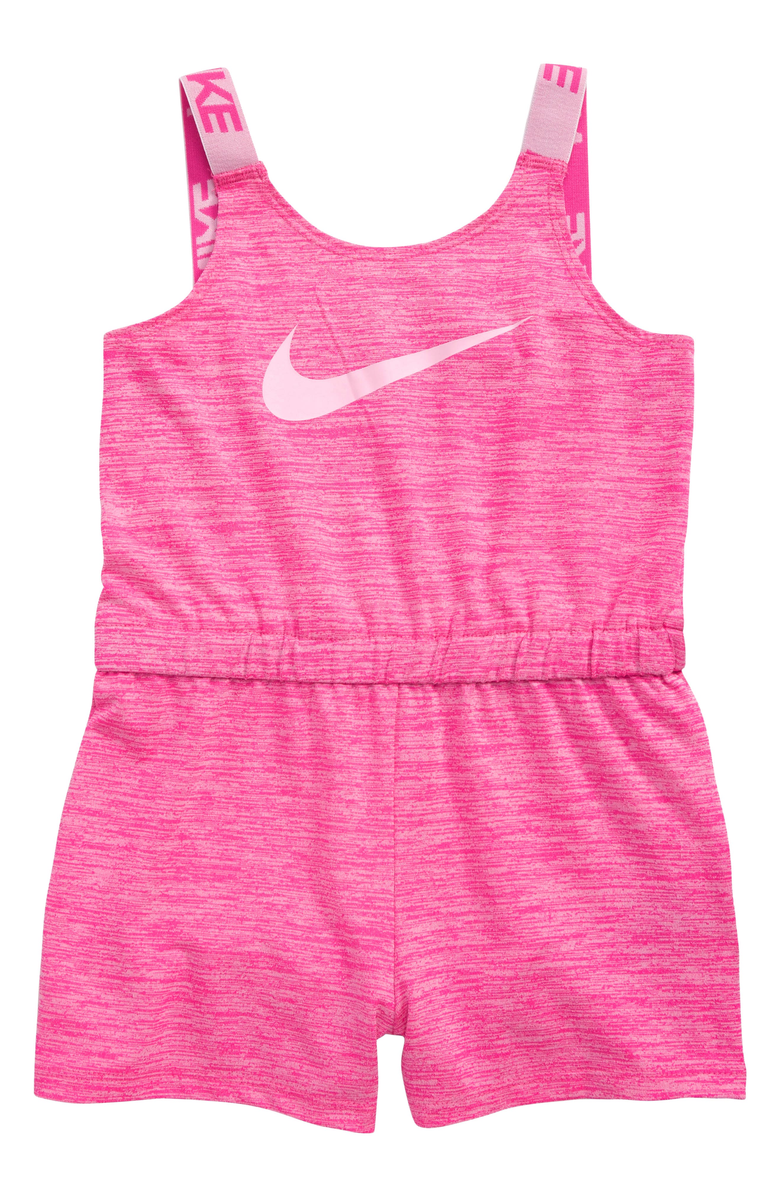 Nike Dry Crossdye Sport Romper (Toddler Girls & Little Girls) Nordstrom