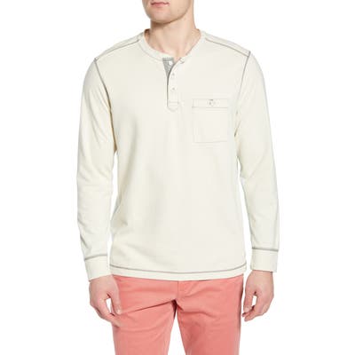 Tommy Bahama Martin Bay Henley Shirt, Brown
