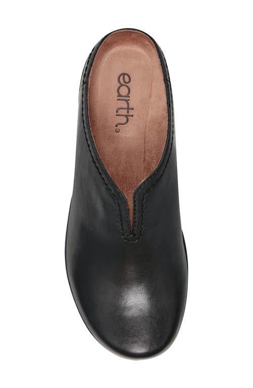 Shop Earth ® Kolia Clog In Black Smooth