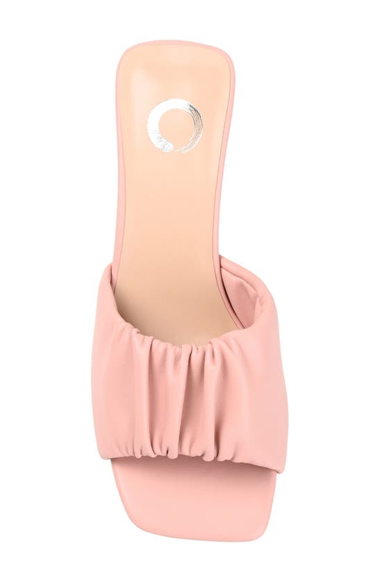 JOURNEE COLLECTION JOURNEE COLLECTION BRIARR HEELED MULE