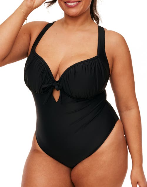 Shop Adore Me Annabee Swimwear One Piece In Black