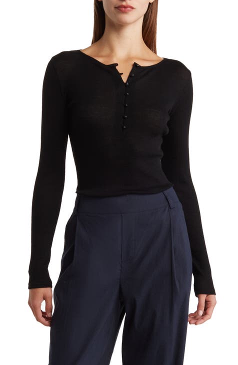 Women's Vince Long Sleeve Shirts | Nordstrom Rack