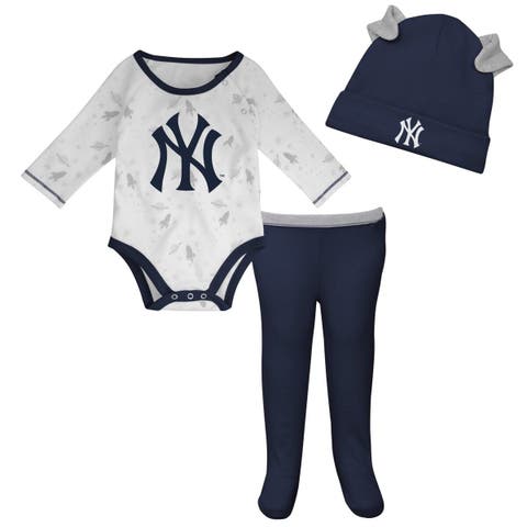 New York Yankees Infant Navy/Gray Halftime Sleeper