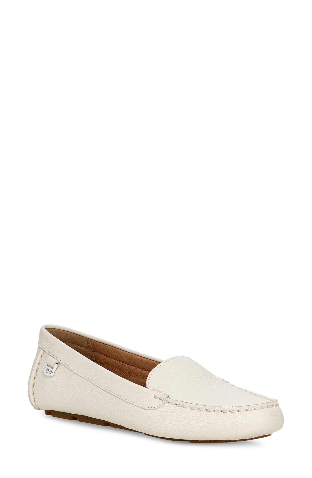 ugg white loafers