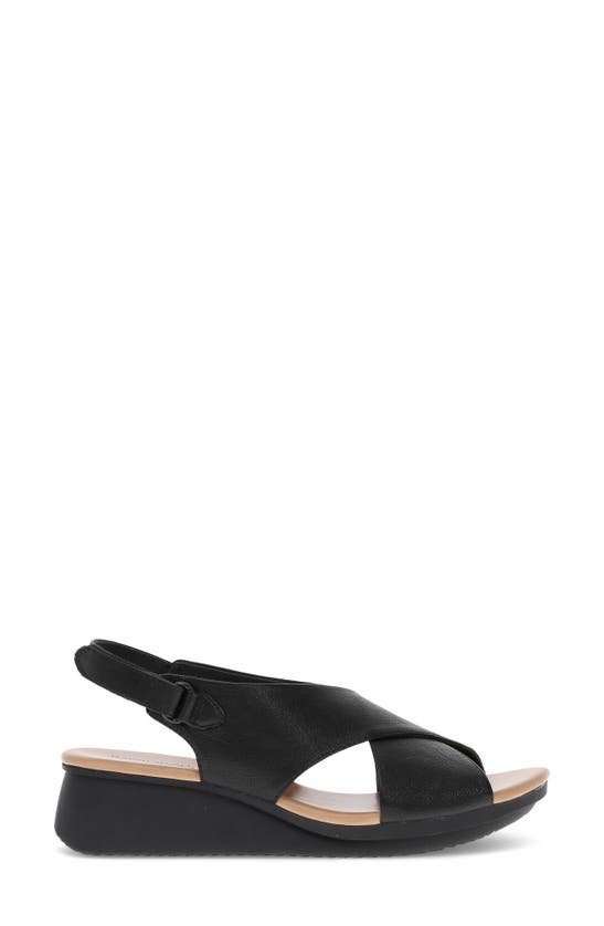 Baretraps Victoria Slingback Wedge Sandal In Black