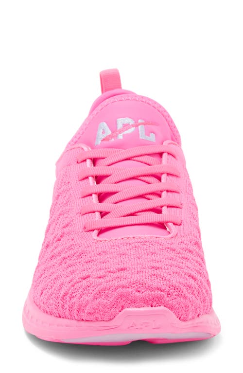 Shop Apl Athletic Propulsion Labs Apl Techloom Phantom Running Shoe In Fusion Pink/bellflower