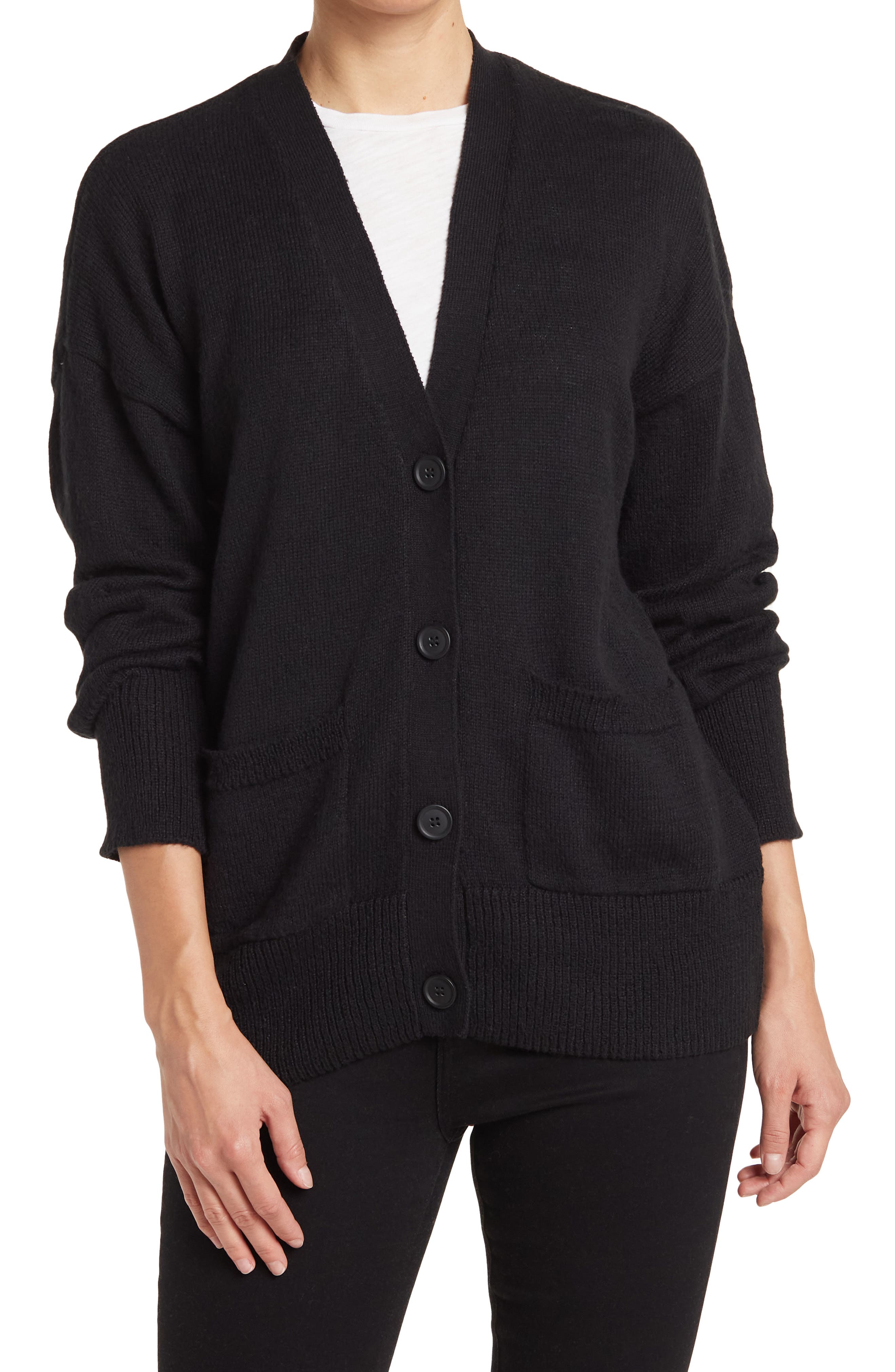 ladies black cardigan