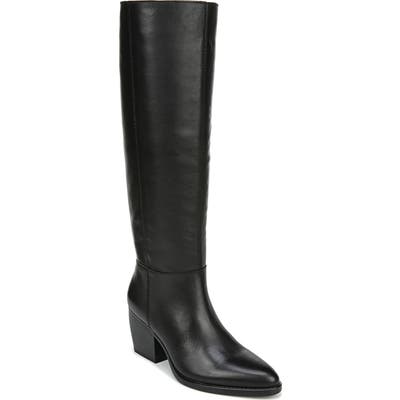 Naturalizer Fae Tall Boot, Regular Calf- Black