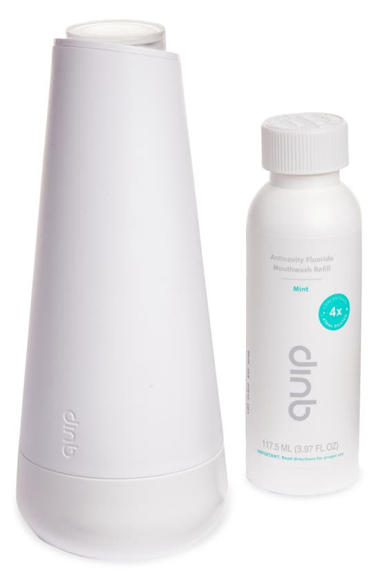 Quip Plastic Mouthwash Dispenser Starter Kit In White ModeSens