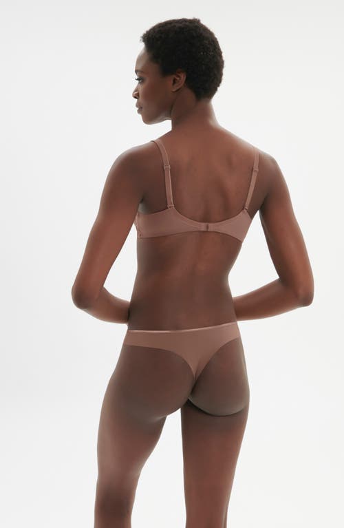 Shop Simone Perele Andora Thong In Amaretto