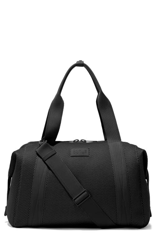 Large Landon Water Resistant Carryall Duffle Bag in Onyx Air Mesh