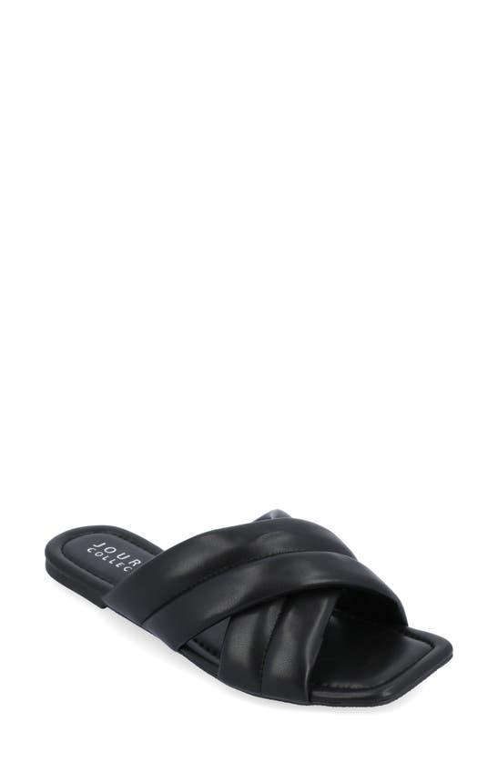 Journee Collection Tru Comfort Divyah Sandal In Black