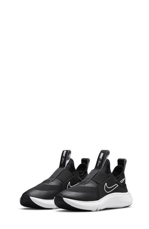 Nike Flex Plus Sneaker in Black/White at Nordstrom, Size 4 M