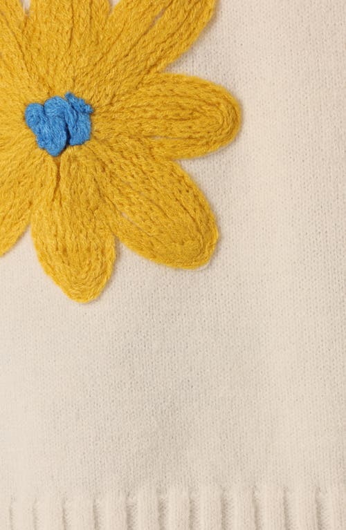 Petal And Pup Petal & Pup Raelynn Embroidered Flower Sweater In Multi