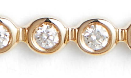 Dana Rebecca Designs Lulu Jack Bezel Diamond Bar Necklace In Yellow Gold/dia
