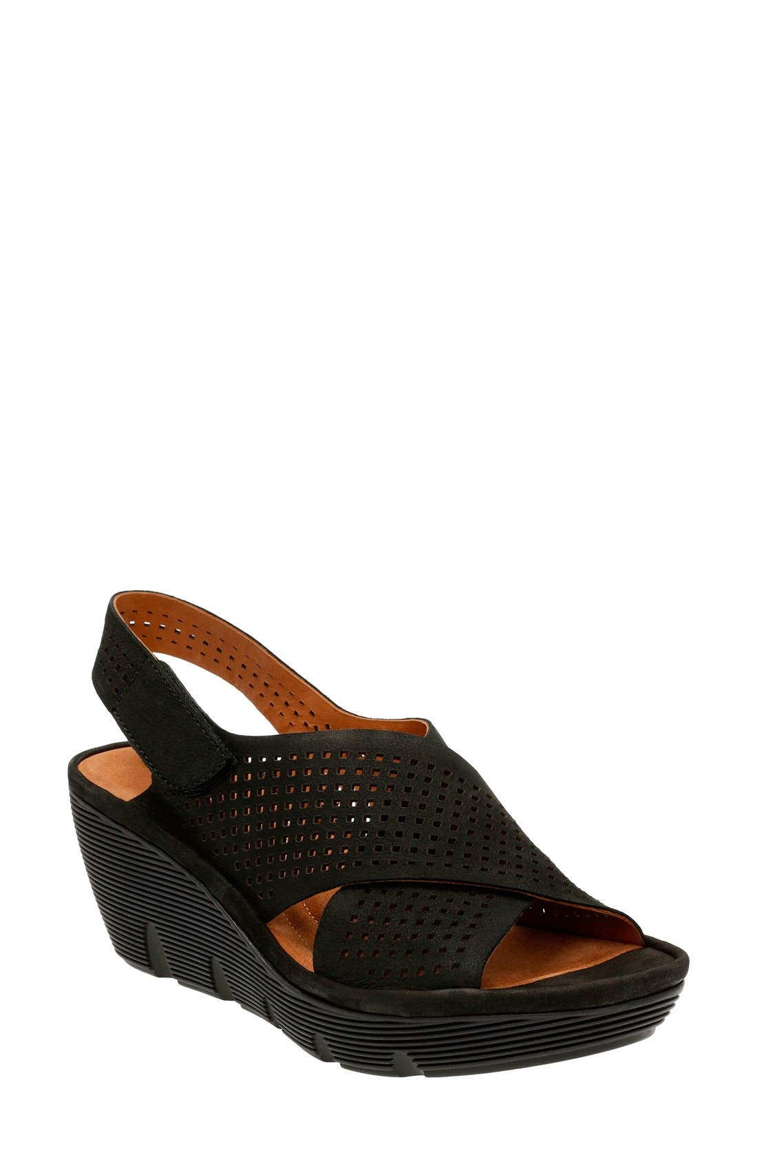 clarks clarene award wedges