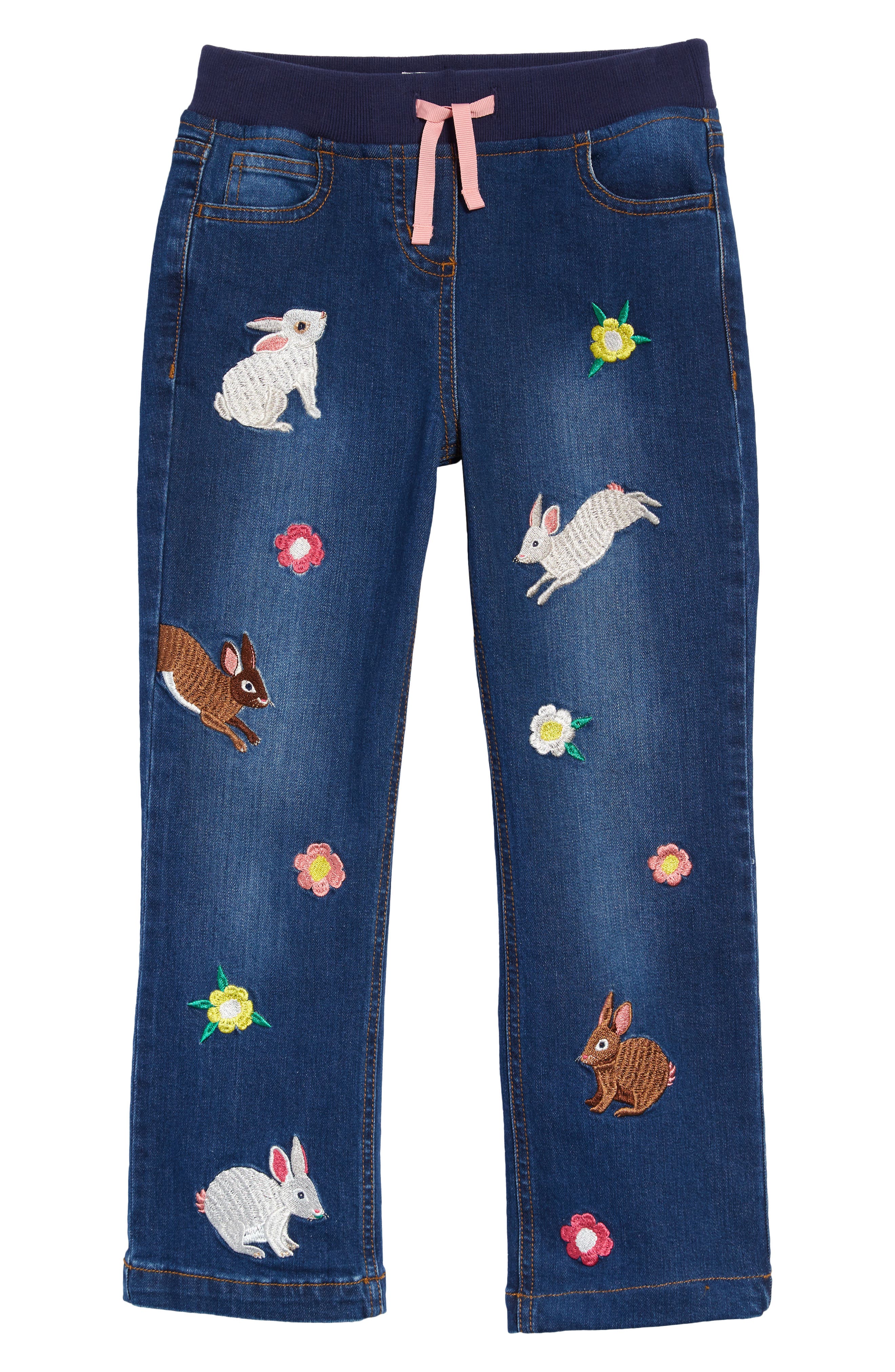 elastic jeans womens