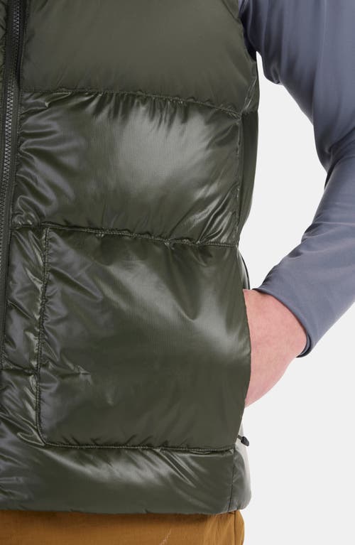 Marmot Guides 700 Fill Power Down Vest In Rosin Green