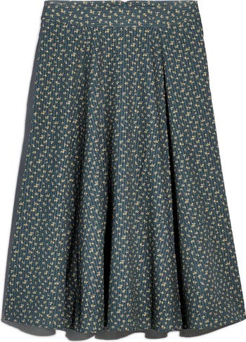 Cotton voile maxi clearance skirt