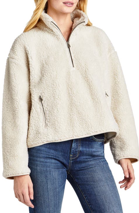 Quarter Zip High Pile Fleece Pullover