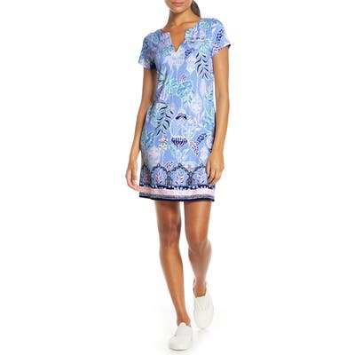 Lilly Pulitzer Sophiletta Upf 50+ Shift Minidress, Blue