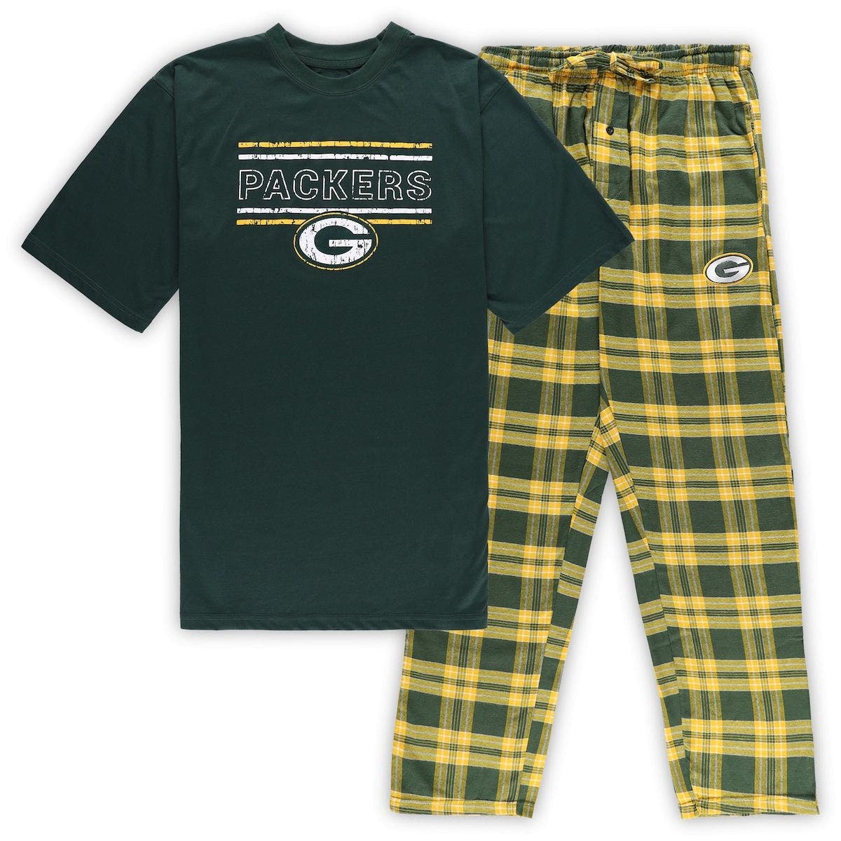 green bay packers flannel pajama pants