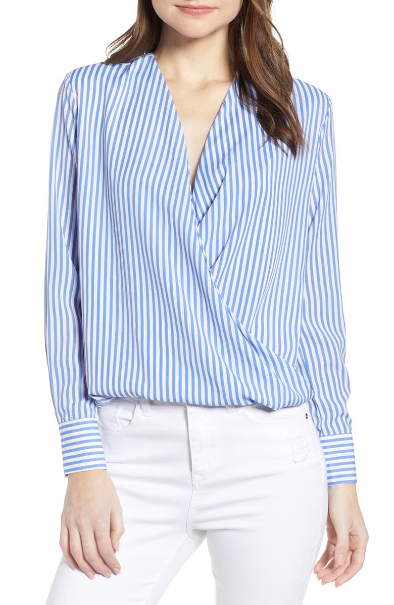 Bishop + Young Twist Front Blouse | Nordstrom