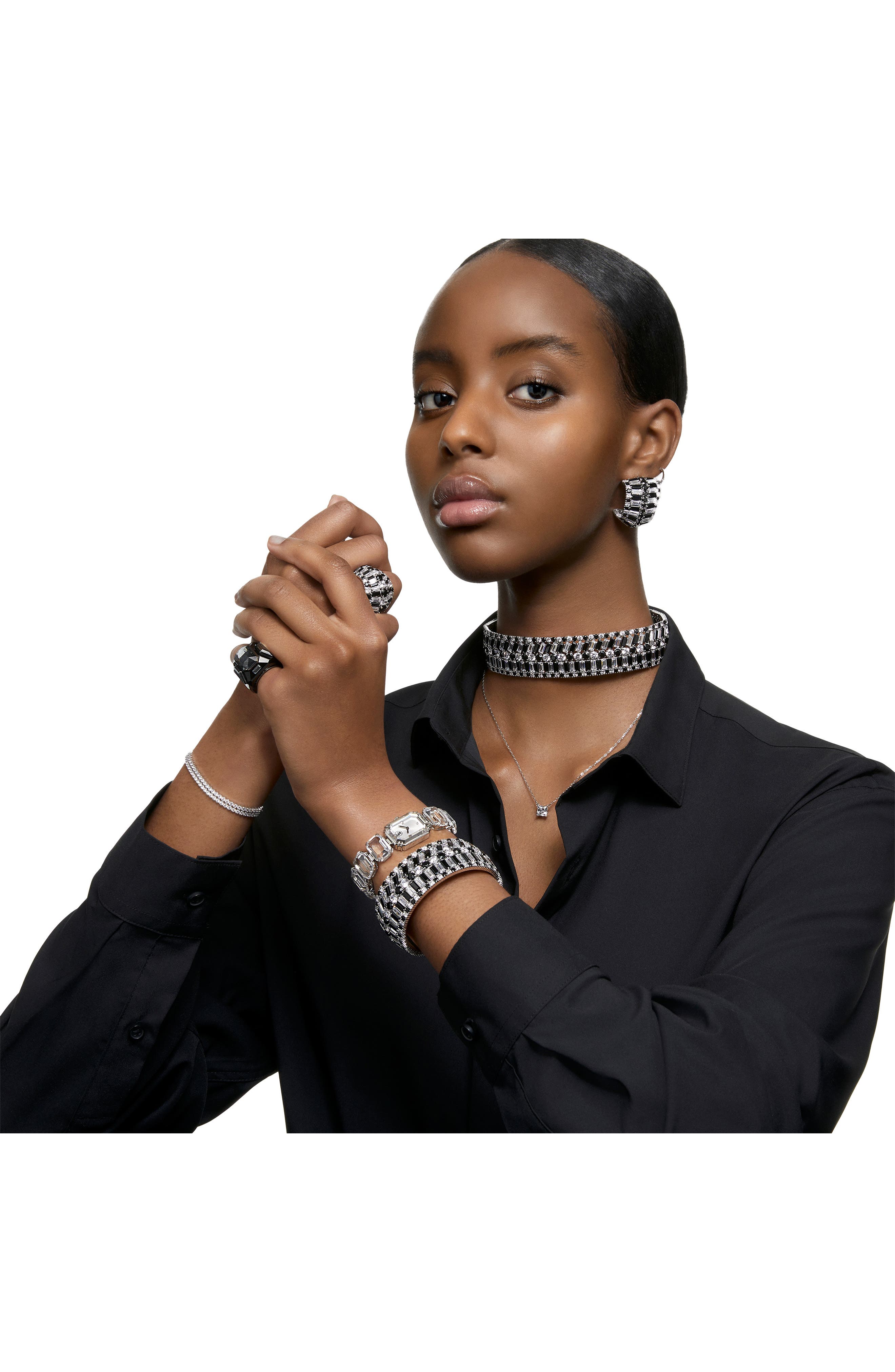 SWAROVSKI Chroma Crystal Statement Ring Nordstrom