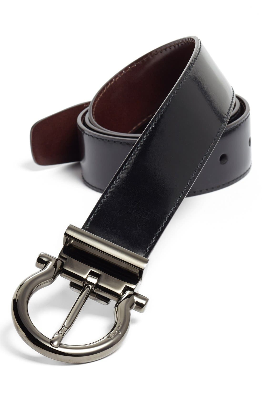 Salvatore Ferragamo Reversible Adjustable Belt Nordstrom