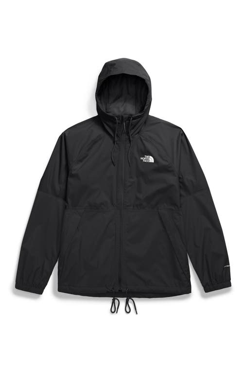 Shop The North Face Antora Waterproof Rain Hoodie In Tnf Black-npf