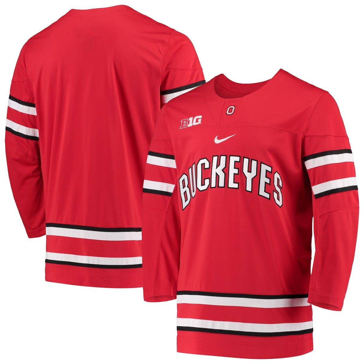 ohio state university hockey jersey