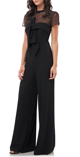 JS Collections Stretch Crepe Jumpsuit | Nordstrom