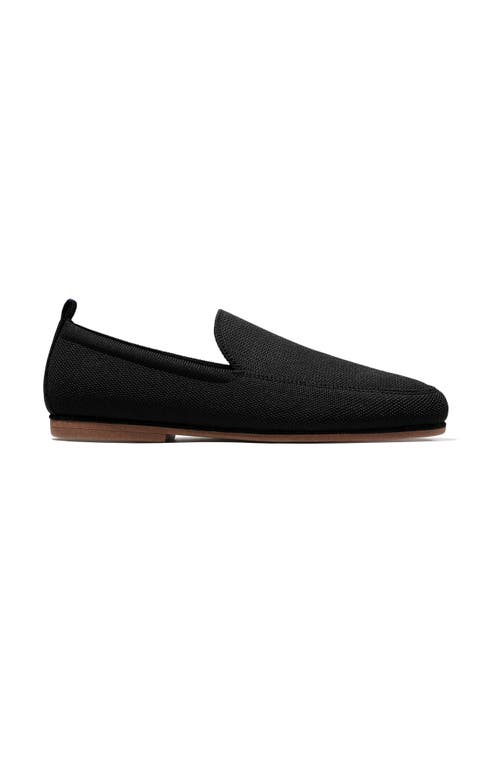 Shop Rothys Rothy's The Ravello Loafer In Stone Black