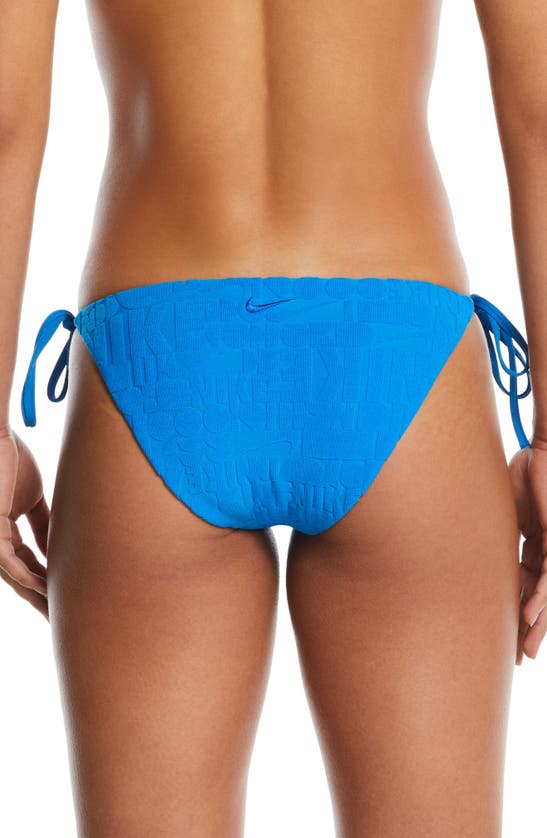 Shop Nike Retro Flow Bikini Bottoms In Photo Blue