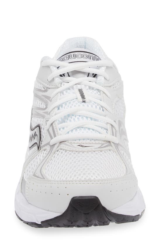 Shop Saucony Grid Ride Millennium Sneaker In White/ Silver